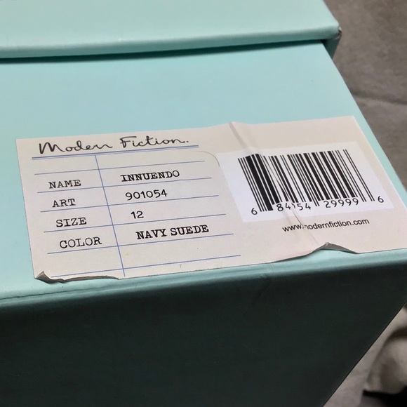 Modern Fiction “Innuendo” Leather Lace-Up Boots - Picture 8 of 8